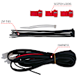 2017 Jeep Grand Cherokee - Driver and Passenger Side LED Tail Light, With bulb(s), Led, Clear & Red Lens, Black Interior, LED Series