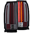 311279 Driver and Passenger Side LED Tail Light, With bulb(s), Smoked Lens, Black Interior, LED Series