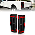 311287 Driver and Passenger Side LED Tail Light, With bulb(s), Clear Lens, Black Interior, LED Series