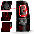 311325 Driver and Passenger Side LED Tail Light, With bulb(s), Smoked Lens, Black Interior, LED Series
