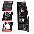 311325 Driver and Passenger Side LED Tail Light, With bulb(s), Smoked Lens, Black Interior, LED Series