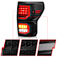 311337 Driver and Passenger Side LED Tail Light, With bulb(s), Smoked Lens, Black Interior, LED Series