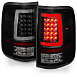311343 Driver and Passenger Side LED Tail Light, With bulb(s), Smoked Lens, Black Interior, LED Series