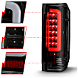 311351 Driver and Passenger Side LED Tail Light, With bulb(s), Smoked Lens, Black Interior, LED Series