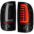 311354 Driver and Passenger Side LED Tail Light, With bulb(s), Smoked Lens, Black Interior, LED Series