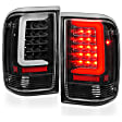 311359 Driver and Passenger Side LED Tail Light, With bulb(s), Clear Lens, Black Interior, LED Series