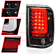 311359 Driver and Passenger Side LED Tail Light, With bulb(s), Clear Lens, Black Interior, LED Series