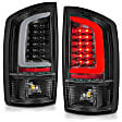 311368 Driver and Passenger Side LED Tail Light, With bulb(s), Clear Lens, Black Interior, LED Series