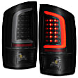 311369 Driver and Passenger Side LED Tail Light, With bulb(s), Smoked Lens, Black Interior, LED Series