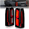 311375 Driver and Passenger Side LED Tail Light, With bulb(s), Smoked Lens, Black Interior, LED Series