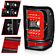 2006 Ford Ranger - Driver and Passenger Side Tail Light, With bulb(s), Led, Clear Lens, Black Interior, LED Series