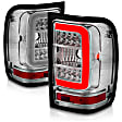 2001 Ford Ranger - Driver and Passenger Side LED Tail Light, With bulb(s), Led, Smoked Lens, Black Interior, LED Series