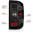 311423 Driver and Passenger Side LED Tail Light With bulb(s), Fits Factory Halogen Tail Light Models Only