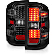 311423 Driver and Passenger Side LED Tail Light With bulb(s), Fits Factory Halogen Tail Light Models Only