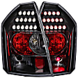 321011 Driver and Passenger Side LED Tail Light, With bulb(s), Clear Lens, Black Interior, LED Series