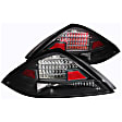 321029 Driver and Passenger Side LED Tail Light, With bulb(s), Clear Lens, Black Interior, LED Series