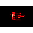 321029 Driver and Passenger Side LED Tail Light, With bulb(s), Clear Lens, Black Interior, LED Series