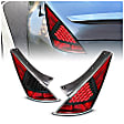 321099 Driver and Passenger Side LED Tail Light, With bulb(s), Clear Lens, Black Interior, LED Series