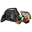 321127 Driver and Passenger Side LED Series LED Tail Light, With bulb(s) Fits 2 Door models only. No Convertibles