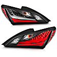 321347 Driver and Passenger Side LED Tail Light, With bulb(s), Smoked Lens, Black Interior, LED Series
