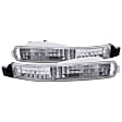 511007 Driver and Passenger Side Parking Light, With bulb(s)