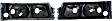 511036 Driver and Passenger Side Parking Light, Without bulb(s)