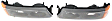 511036 Driver and Passenger Side Parking Light, Without bulb(s)