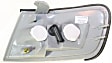 521028 Driver and Passenger Side Halogen Corner Light, Without bulb(s)