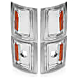 521041 Driver and Passenger Side Halogen Corner Light, With bulb(s)