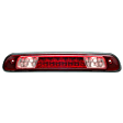 531040 Clear & Red Lens Third Brake Light