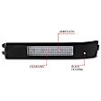 Front, Driver and Passenger Side Turn Signal Light, With bulb(s)
