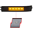 Front, Driver and Passenger Side Turn Signal Light, With bulb(s)