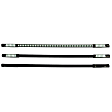 861135 Truck Bed Light - Black Housing, White LED Light, Universal