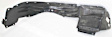 1991-1995 Acura Legend -  Front, Passenger Side Fender Liner, Coupe