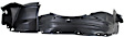  Front, Driver Side Fender Liner, Coupe