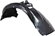 Front, Driver Side, Rear Section Fender Liner