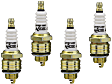 0437S-4 Spark Plug, Set of 4, C-Cut Shorty Series