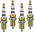 0736-4 Spark Plug, Set of 4, U-Groove Series