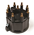 120329 Distributor Cap - Black, Direct Fit, Sold Individually