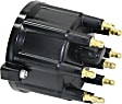 120329 Distributor Cap - Black, Direct Fit, Sold Individually