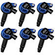 140061B-6 Ignition Coil, Set of 6, Performance Replacement Series