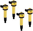 140314-4 Ignition Coil, Set of 4, 1.8L, 4Cyl, COP SuperCoil Series