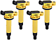 140333-4 Ignition Coil, Set of 4, 2.4L, 4Cyl, COP SuperCoil Series