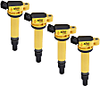140495-4 Ignition Coil, Set of 4, COP SuperCoil Series