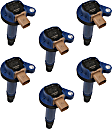 2012 Ford Flex - Ignition Coil, Set of 6, 3.5L 6Cyl