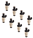 150824 Fuel Injector 24 lbs./hr., 255.0 cc./min. Flow Rate - Set of 8, New