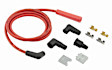 170500R Single Wire Replacement Kit - Staight and 90° Spark plug boots - Universal - Red