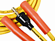 1967 Buick Riviera - Spark Plug Wire, Yellow With Orange Straight Boots, 8mm, Copper Core, For Use With Pre And Post HEI Vehicles, Set of 8, 4000 Series Super Stock Series