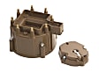 8122 Performance Replacement Series Distributor Cap - Tan, Direct Fit, Kit
