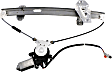 Front, Driver Side Window Regulator, Power, 6 Cyl., 3.5L Engine